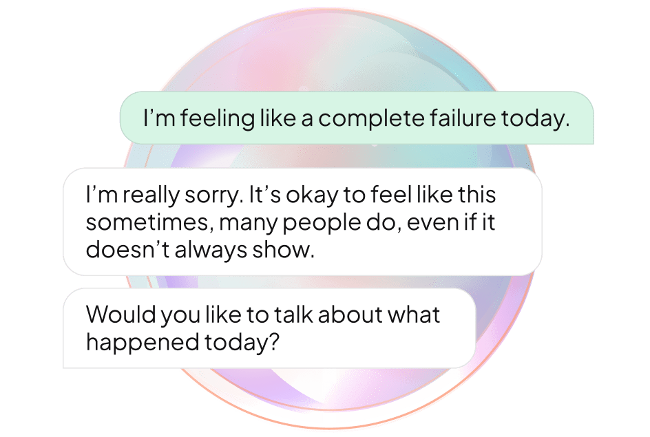 AI assistant for emotional support