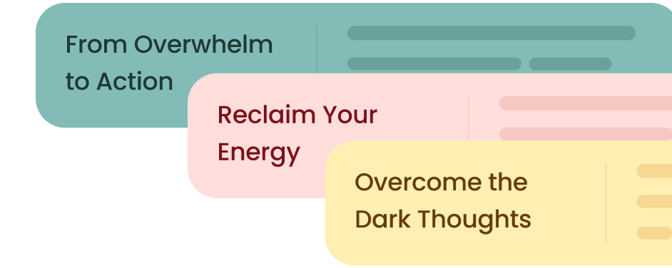 Personalized therapy-style courses
