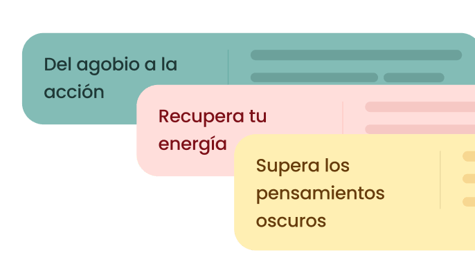 Cursos personalizados estilo terapia